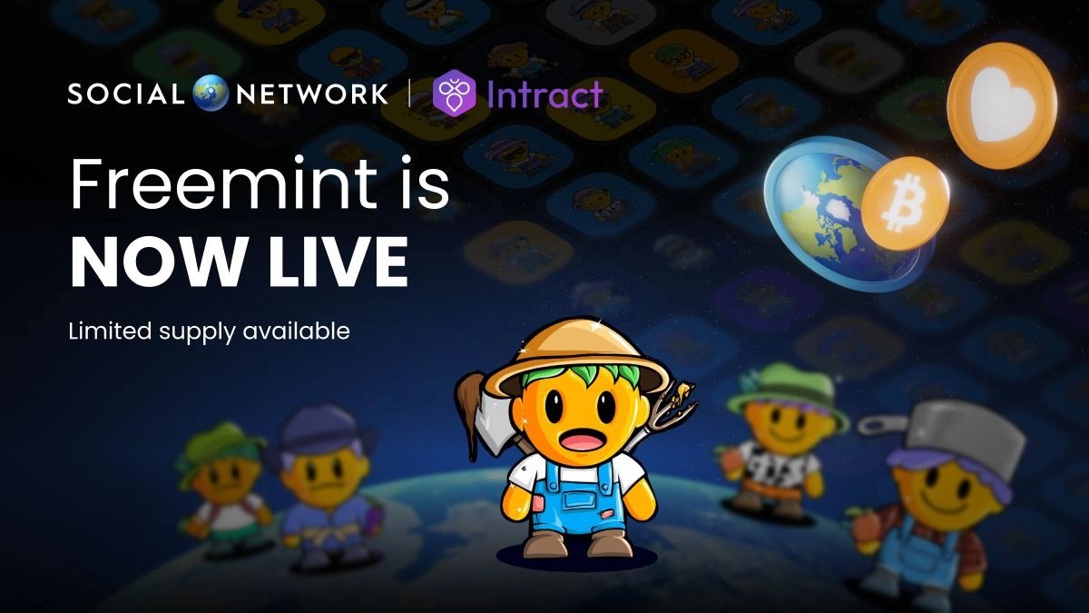 Earth's 1st Bitcoin Staking L2 is here! ⚡️ @socialnetworkL2 mainnet is coming soon.

Join the Fair Launch on Intract now and secure your Regen! Only 77K available. 

Celebrate the upcoming #BitcoinHalving2024 &amp; L2 innovation with Social Network: link.intract.io/Social