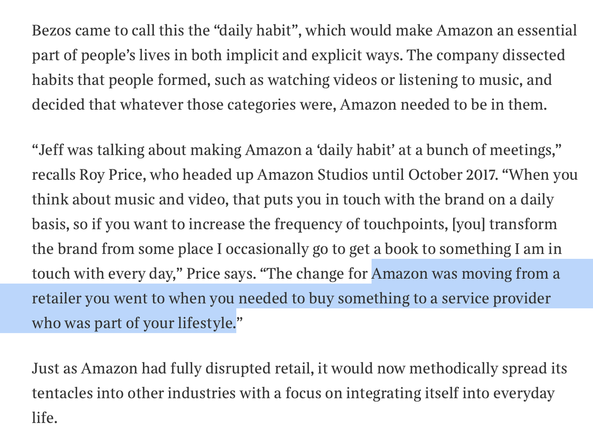 Amazon wants to become 'daily habit.'