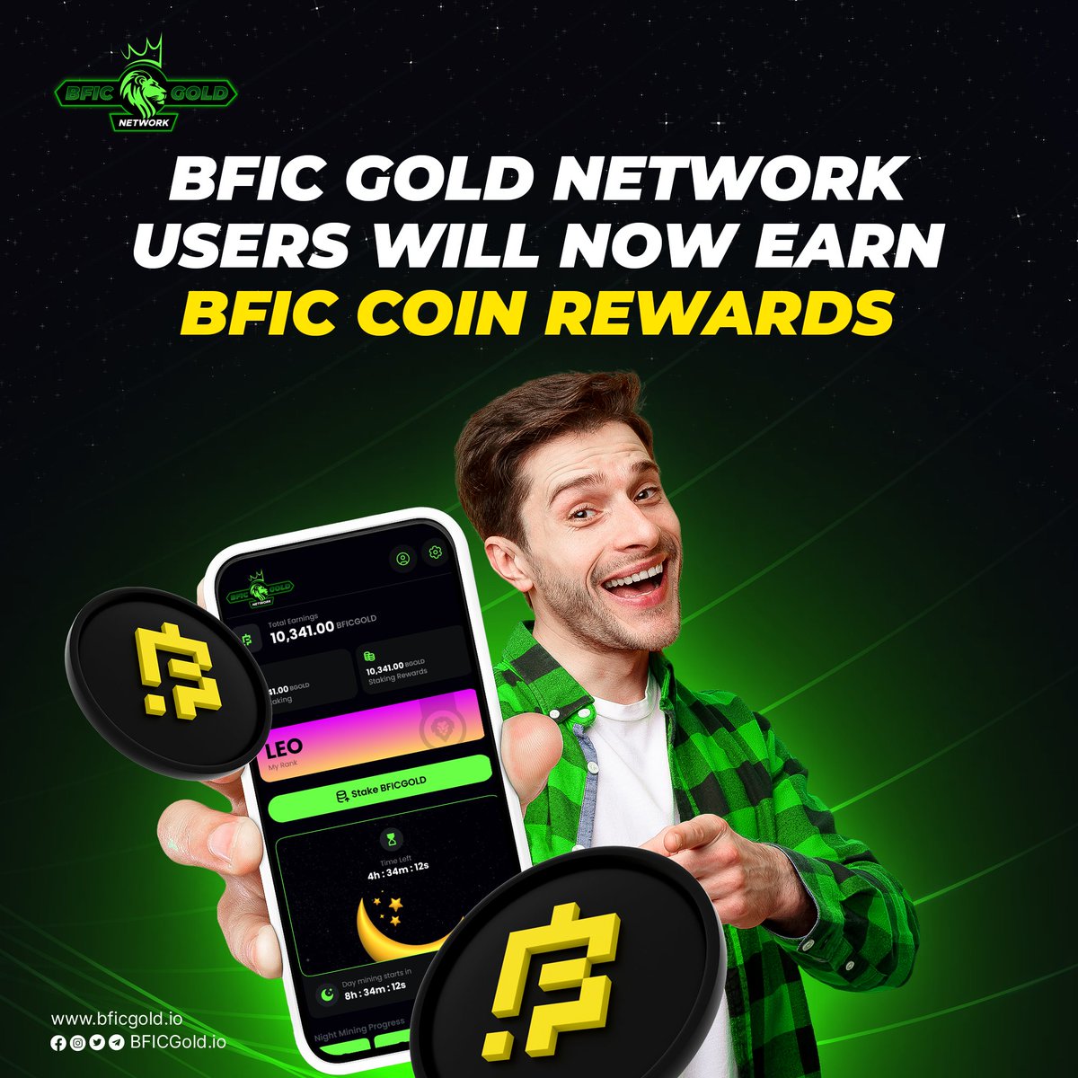 NetworkBFICGold's tweet photo. Your beloved BFIC Network is returning to you in the shape of BFIC Gold Network!!🚀

Your journey in the BFIC Gold Network will be even more rewarding now.

#BFICGoldNetworkCommunity #BFIC #BFICCoin #BFICCommunity #TotheFuture #ToTheMoon https://t.co/q5tWcjXsJB