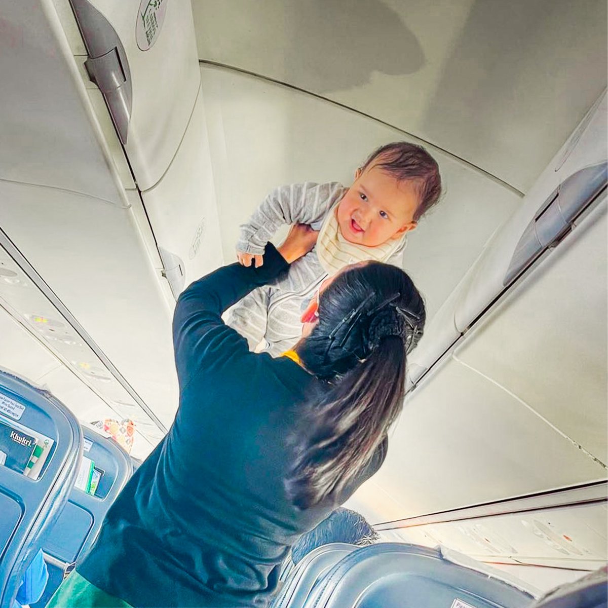 Taking care of our little flyer's every step. #YetiAirlines #पहिलोउडानकोसहयात्री