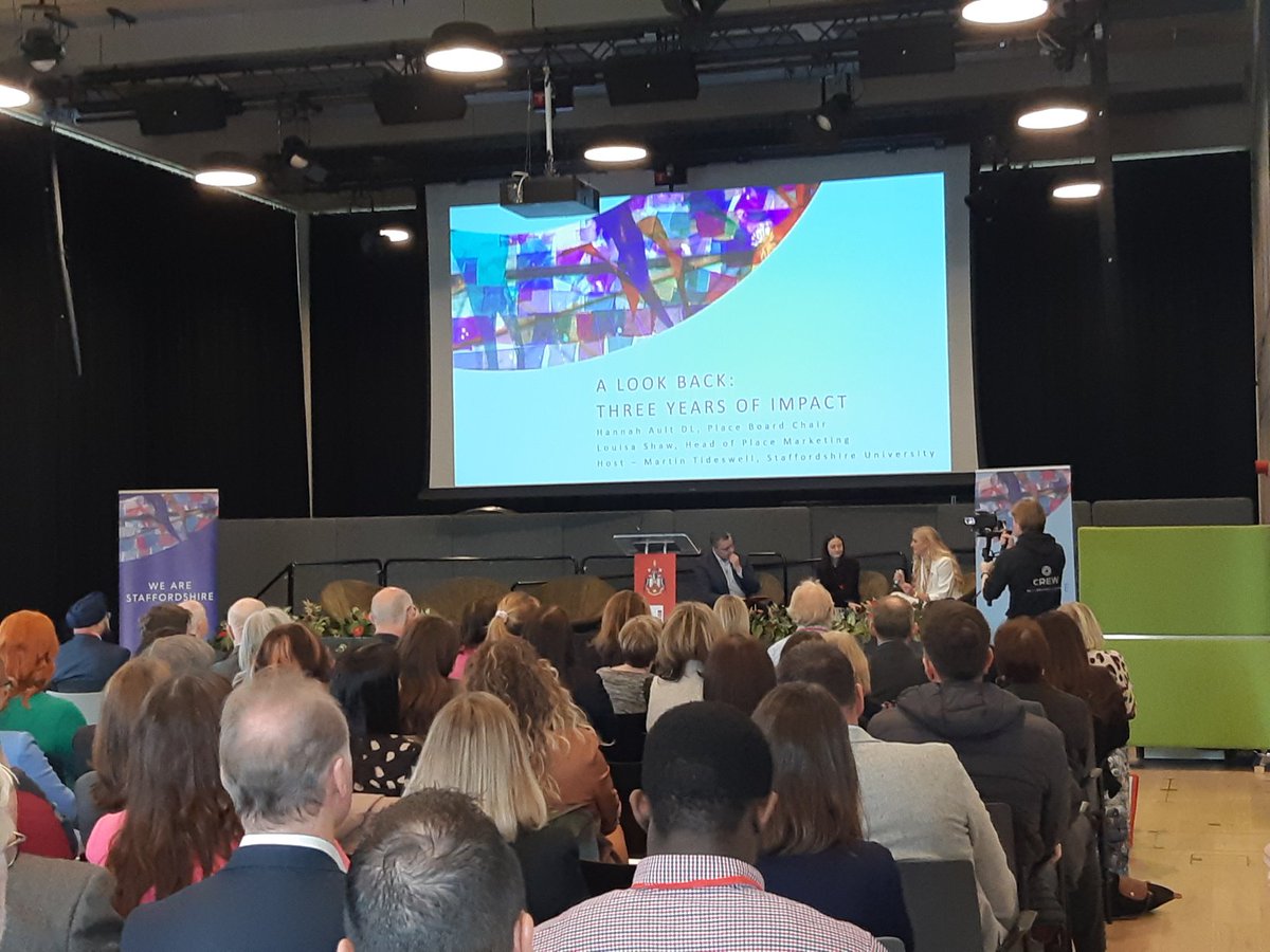 Changing perceptions of Staffordshire and enabling us all, 3 years on, to be proud of a fantastic county #WeAreStaffordshire. "We're NOT that bit in between Birmingham and Manchester"! 250+ Ambassadors, shortlisted for Place Brand of the Year! <a href="/BusinessStaffs/">Staffordshire Business School</a> @StaffsUni