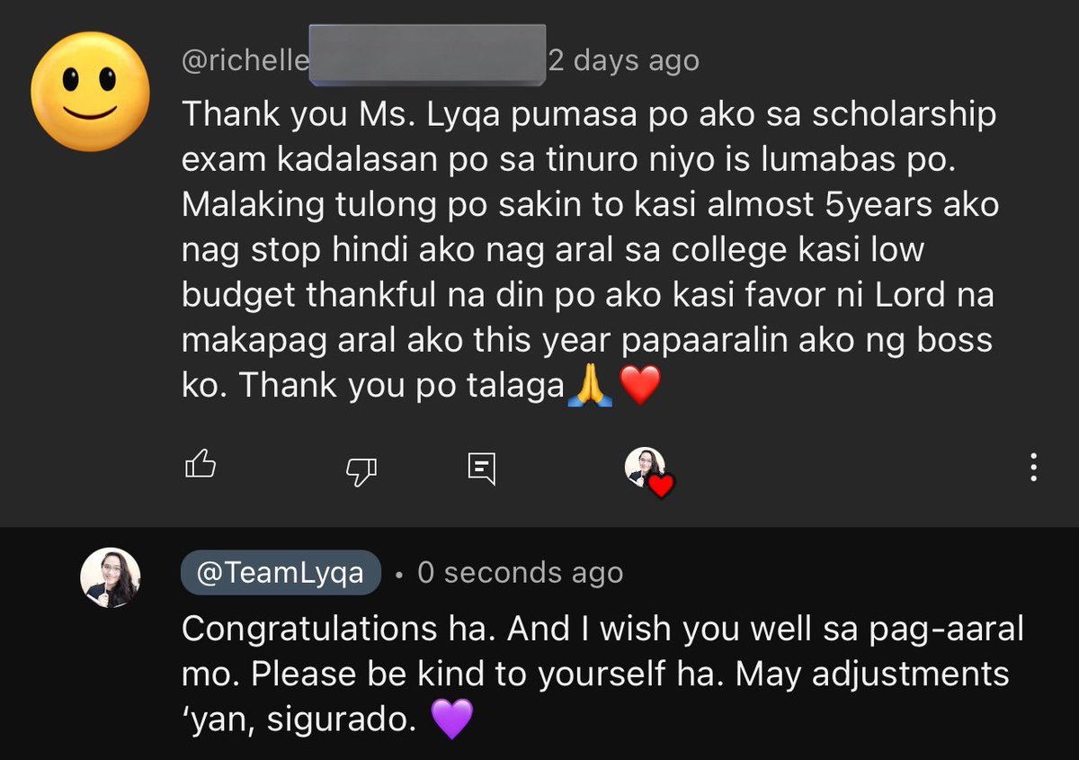 Good news muna bago makipagbakbakan sa mga kakaibang elemento. 😅 People can and will say a lot about me, about my team. People will question my ways and my intentions, pero ito yung hindi ninyo makukuha sa amin. This is what we get to do. And this is what we’ll keep doing.