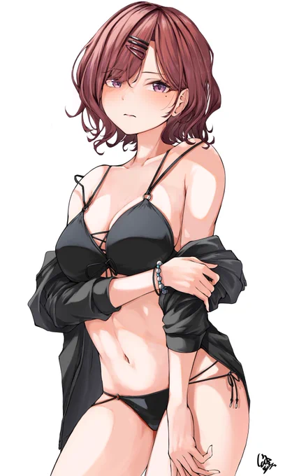 水着樋口#シャニマス#樋口円香 