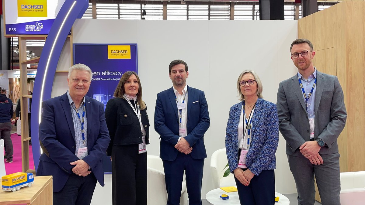 First day at in-cosmetics global 2024 in #Paris: The #DACHSER #Cosmetics #Logistics team will be presenting its tailor-made transport and logistics services for customers in the cosmetics industry until April 18. We look forward to seeing you in Hall 1 (Stand 1R55).