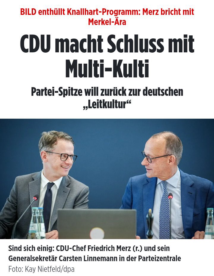 Woran merkt man, dass Wahlen anstehen? Die CDU wird kurzzeitig konservativ!

#nurnochAfD #AfD #MutWahrheitAfD