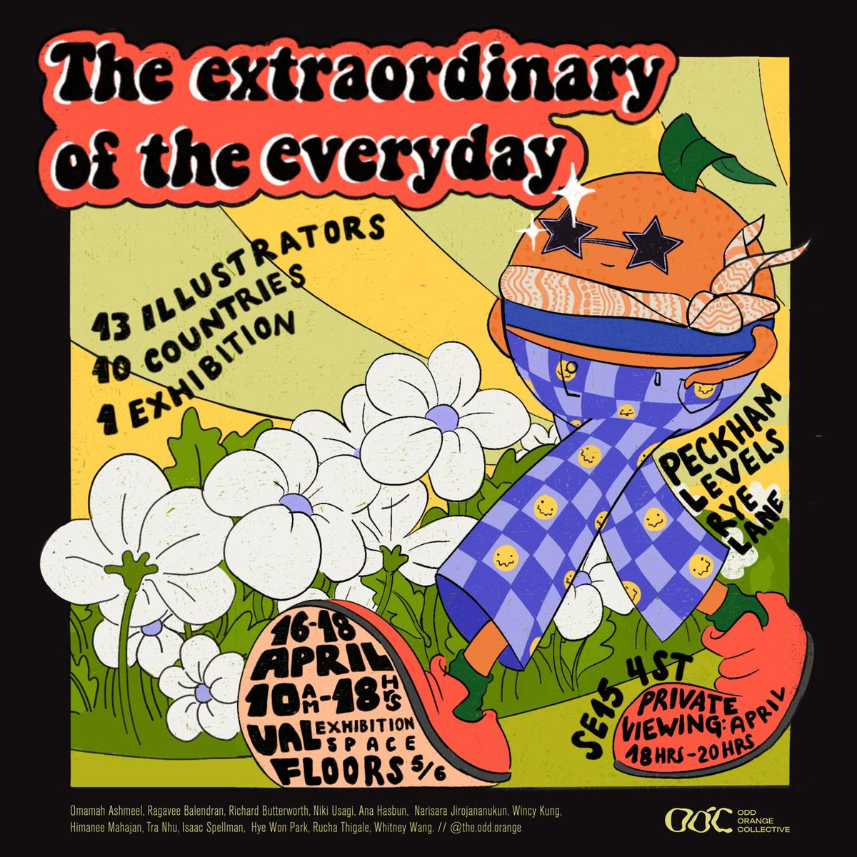 Tonight! Join MA Illustration for their exhibition | The Extraordinary of the Everyday 📆 16 – 18 April Private View: 16 April, 6 – 8pm 📍 UAL Exhibition Space, Floor 5/6, Peckham Levels, Rye Lane, London, SE15 4ST Free tickets ➡️ bit.ly/4aN47qY