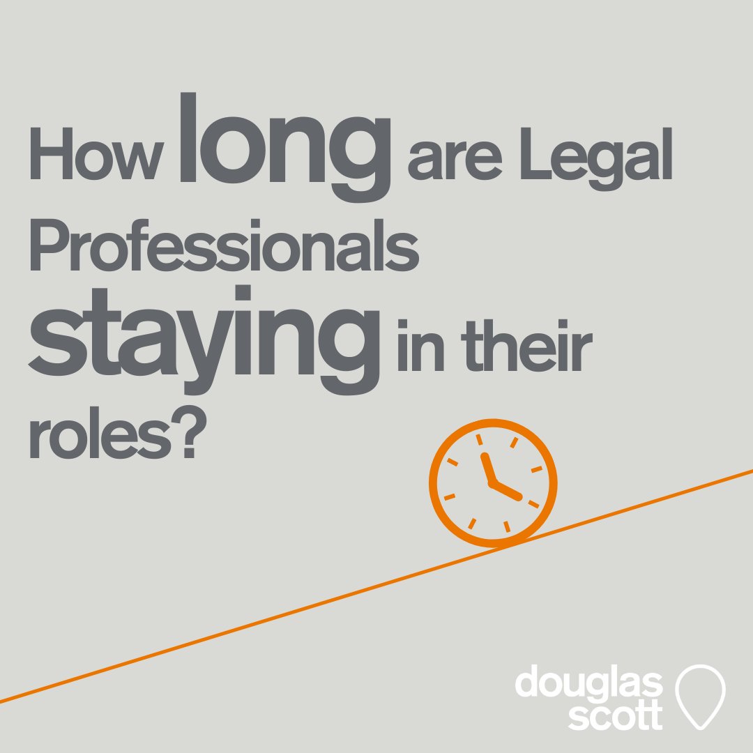 Want to know how long legal professionals are staying in their roles? 🤔

Click here! douglas-scott.co.uk/insights/how-l…

#timeinroles #legalrecruitment #legalmarket
