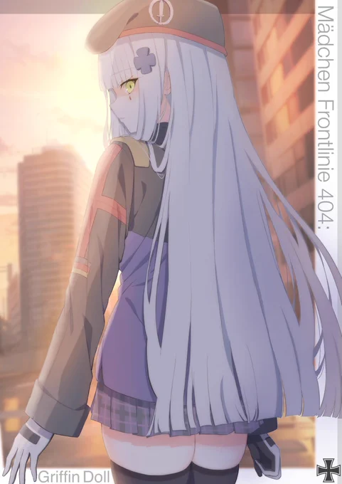 #416の日 #HK416の日夕焼けに黄昏しクルカイHK416#ドルフロ #NeuralCloud   #GirlsFrontline 