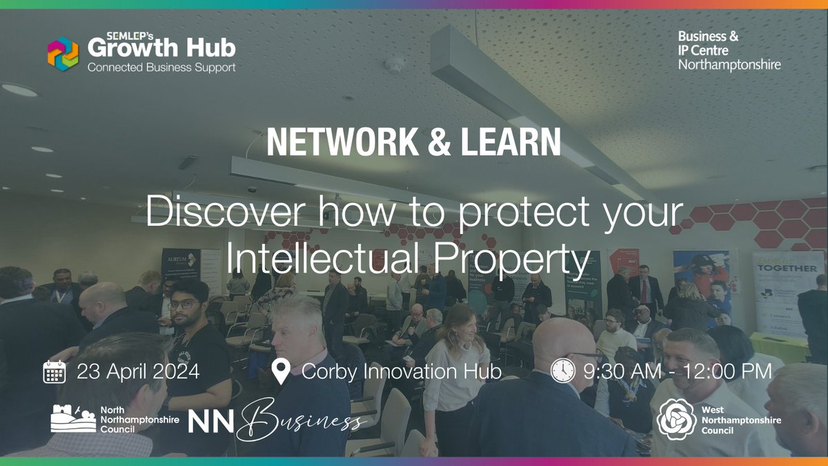 Want to take your business to the next level? Join @SEMLEPGrowthHub at Network & Learn this April, where guest speaker James Stancombe shares why protecting your Intellectual Property (IP) is important to protecting your business, and how you can do it! ticketsource.co.uk/semlep-growth-…