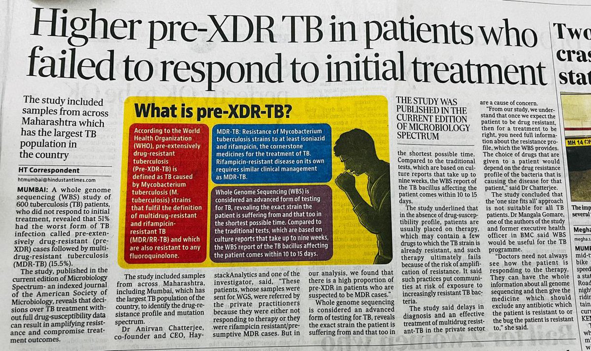 Wouldn’t it be comon sense 2 roll out shorter better safer treatment? BPaL/M. Y is India not interested in DR TB pts well-being? Where r th road blocks? Need 2b removed immediately or it will be disastrous @ddgtb2017 @MoHFW_INDIA @SpeakTB @MSHHealthImpact @G_C_T_A @doctorsoumya