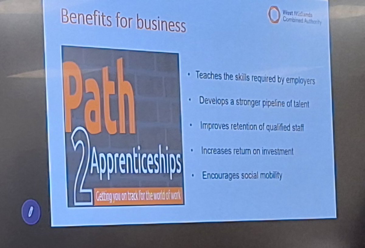 WMCA's new programme to support pre-apprenticeship course and then into apprenticeships is a vast improvement.