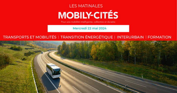 Save the date pour l’édition transport routier de voyageurs de la Matinale Mobily-Cités, prévue le mercredi 22 mai 2024, consacrée à « L’Autocar en 2024 : année des jeux olympiques et paralympiques ». #mobilité #autocars Pour s’inscrire à l’événement : fntv.fr/evenement/mati…