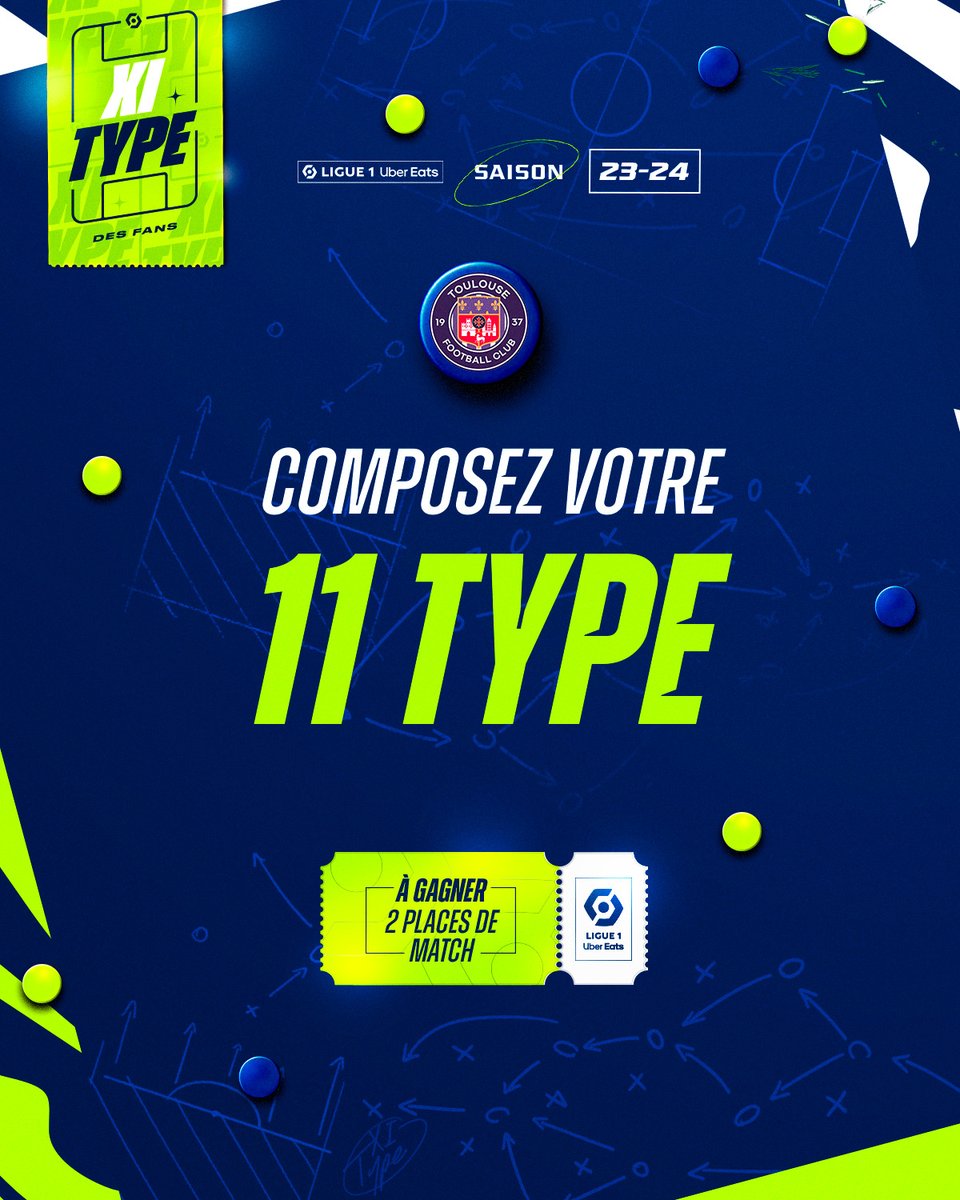 Après #SRFCTFC, 7️⃣ de nos Violets figurent dans la présélection du #11TypeFans de la semaine 😚

🧤 @guillaume_rts40 
🔋 Gabi
⚽️ @diarramoussa23 
💪 Logan
👟 Stijn
🐂 @Casseres23 
🌪️ Yann

Votez d'ici 13h00 pour les soutenir 👉 11type.lfp.fr/ligue1ubereats