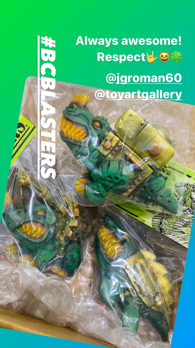 harikenjp's tweet photo. 敬愛する #JamesGroman 先生のソフビ、 #BCBLASTERS の彩色版🦖🎨ティラノの別色に続いて、アメリカより2度目の入手🙌キャラクターデザイン、いつ見ても素晴らしいデフォルメとリアルの完璧なバランス🥹僕もこんな風に心揺さぶるモノづくりがしたい🤟😸🍀
#ToyArtGallery
#sofvi
#☺︎ https://t.co/ODjkJU0zIA