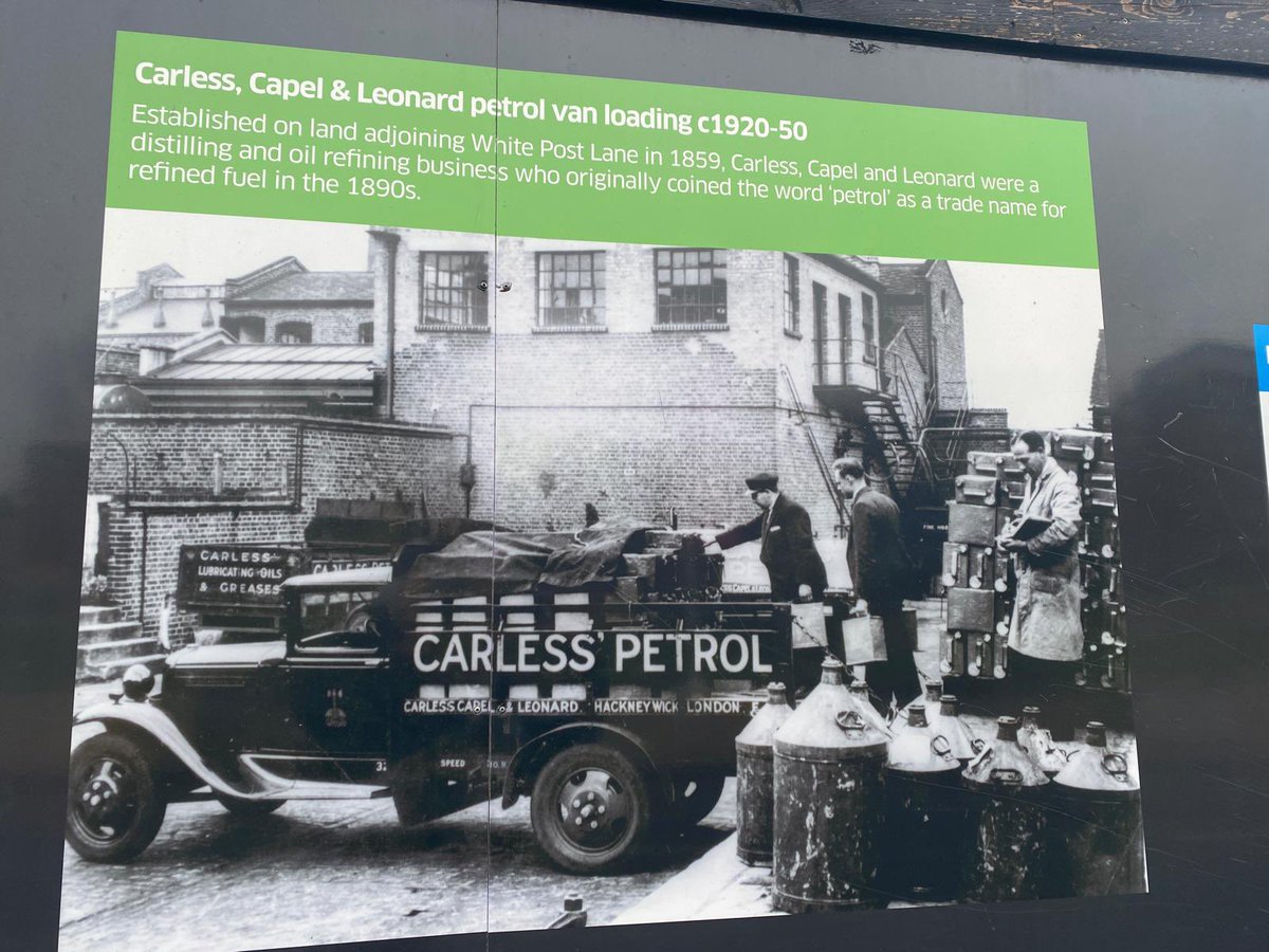 Oil refineries, chemical works, dye factories and the home of UK plastic.. #hackneywick’s history of the worst kind of industry leaves a legacy of #contaminatedland.#planningpolicy needs to protect local residents when the developers move in and start digging & polluting the air