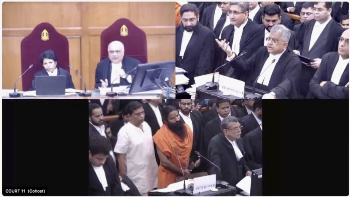NitiLink's tweet photo. Law is the same for all! 
https://t.co/4nVfOEuytd

#law #SupremeCourtOfIndia @ patanjali @ babaramdev #medicine #ads #advertisement @justicehimakohli @ acharyabalkrishna #legalupdate #nitilink https://t.co/VSItSSlvEx