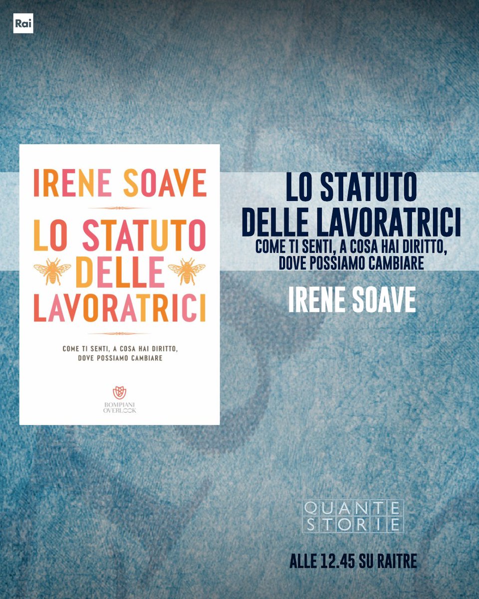 Lo Statuto dei lavoratori ha poco più di cinquant'anni durante i quali il quadro sociale è molto cambiato. Come deve cambiare il lavoro rispetto a queste trasformazioni, prima fra tutte la questione femminile? Ne parliamo a #QuanteStorie con Irene Soave e Chiara Saraceno 12:45