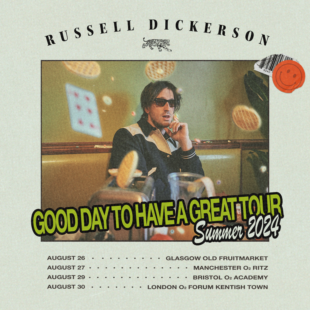 Tickets on sale now for @russelled's 'Good Day To Have A Great Tour' shows this Summer 🤘🎉 Secure your tickets now via C2C.lnk.to/Presents 🎟️