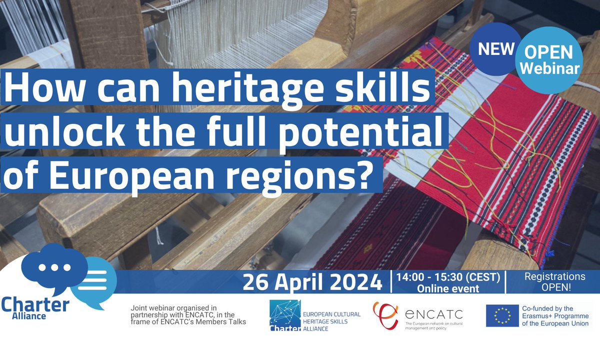 🔵NEW #CharterAllianceEU Webinar series! Join our first session to explore regional #skills challenges & education and training best #practices to overcome them! 📅 26 April 2024 | 14:00-15:30 ‼️ Register here: forms.gle/t87uaEkav8vNpc… 🔗Continue reading: charter-alliance.eu/charter-allian…