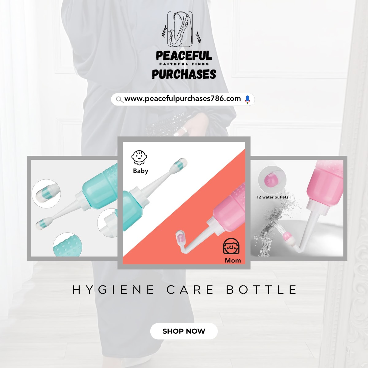 Say goodbye to messy bathroom counters and hello to a clutter-free routine with the Hygiene Care Bottle! 🚿💦 

More Details:  peacefulpurchases786.com/products/baby-…

#hygienecarebottle #organizedbathroom #simplifyyourroutine #bathroomessentials #cleanandtidy #hygienegoals #selfcare