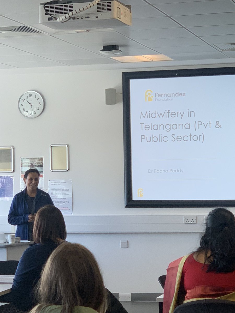 Dr Radha Reddy from the Fernandez Foundation in India presenting on Midwifery in Telangana <a href="/MIRU_UK/">MIRU_UoDHealthSci</a> #MIRU_India2024 <a href="/dundeeuni/">University of Dundee</a>