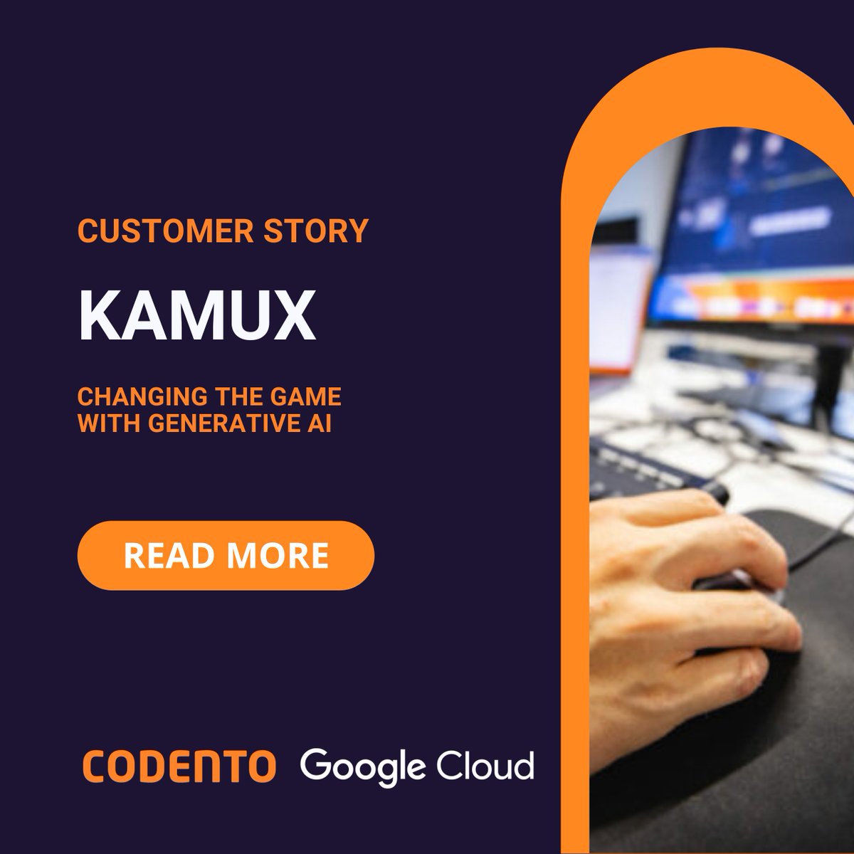 codento's tweet photo. New customer success story! Discover how Kamux, a retail chain specialized in used cars, changed the game of dealership online presence with the latest Google Cloud Generative AI capabilities. 🤖🚘

🔗 Read the full case:
https://t.co/mRRka7i4JC

#Codento #GoogleCloud #AI https://t.co/uWXe62JHVm