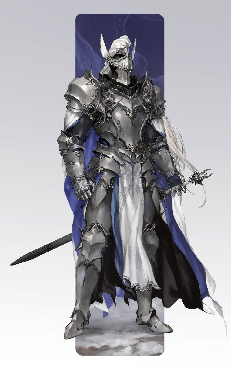 White knight , 創作
#illustration  #conceptart  #KnightArt  #digitalart  #創作  #イラスト