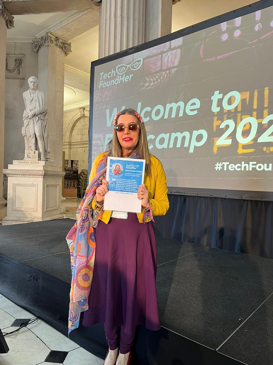 greendubliner's tweet image. #TechfoundHer Bootcamp @TechFoundHer just started