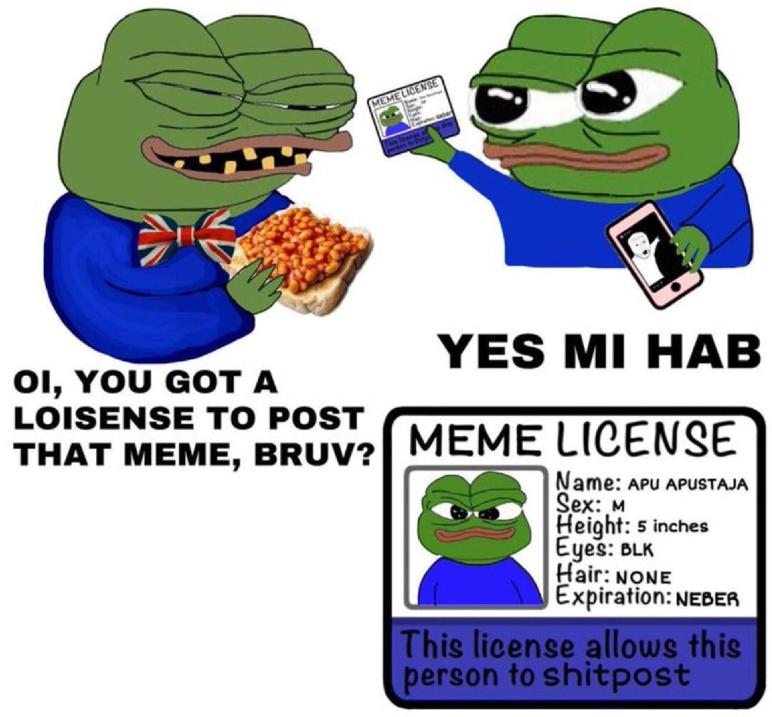 @freenaynow Not me, I got a license 🤣😂