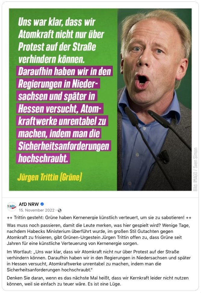 Jürgen Trittin, Bündnis 90/Die Grünen!
👇