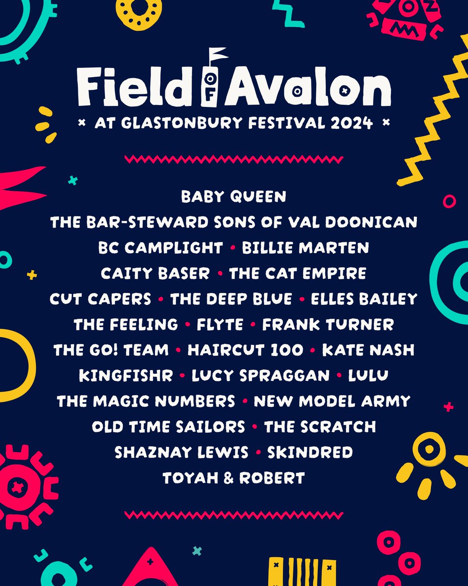 We are super excited to announce that we will be playing at the @FieldOfAvalon at this years @glastonbury . Now this is gonna be fun !
