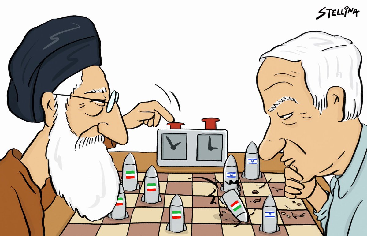 What’s Israel’s next move? #israel #iran #cartoon