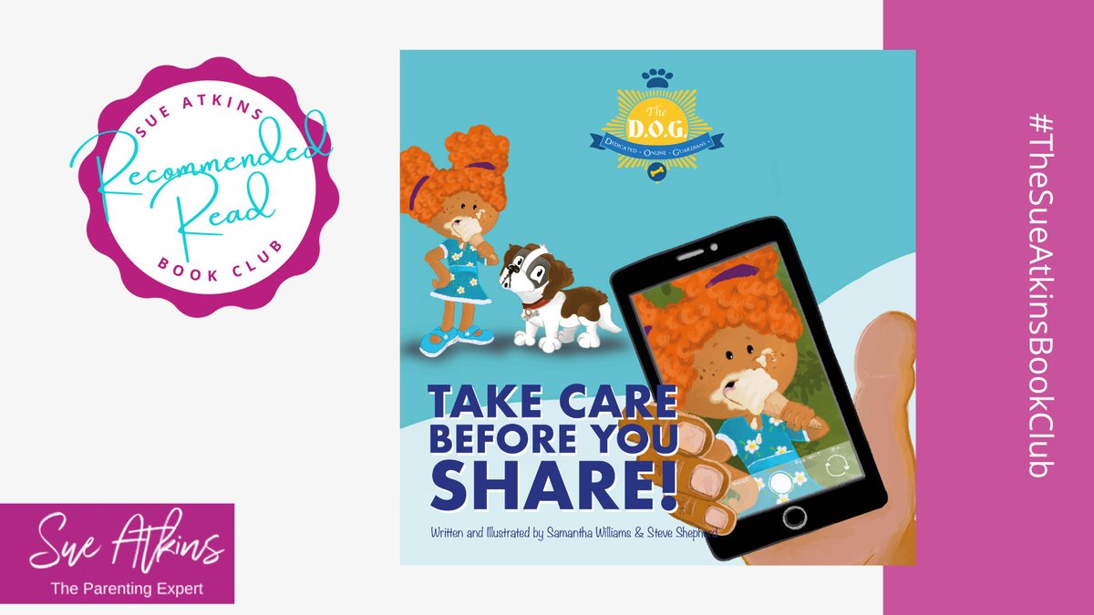 Delighted to introduce you to another of our talented authors and members of #thesueatkinsbookclub Meet Samantha Williams @LittleStarArts - author of Take Care Before You Share! sueatkinsparentingcoach.com/book_review/ta… #onlinesafety #childrensonlinesafety #onlinesharing