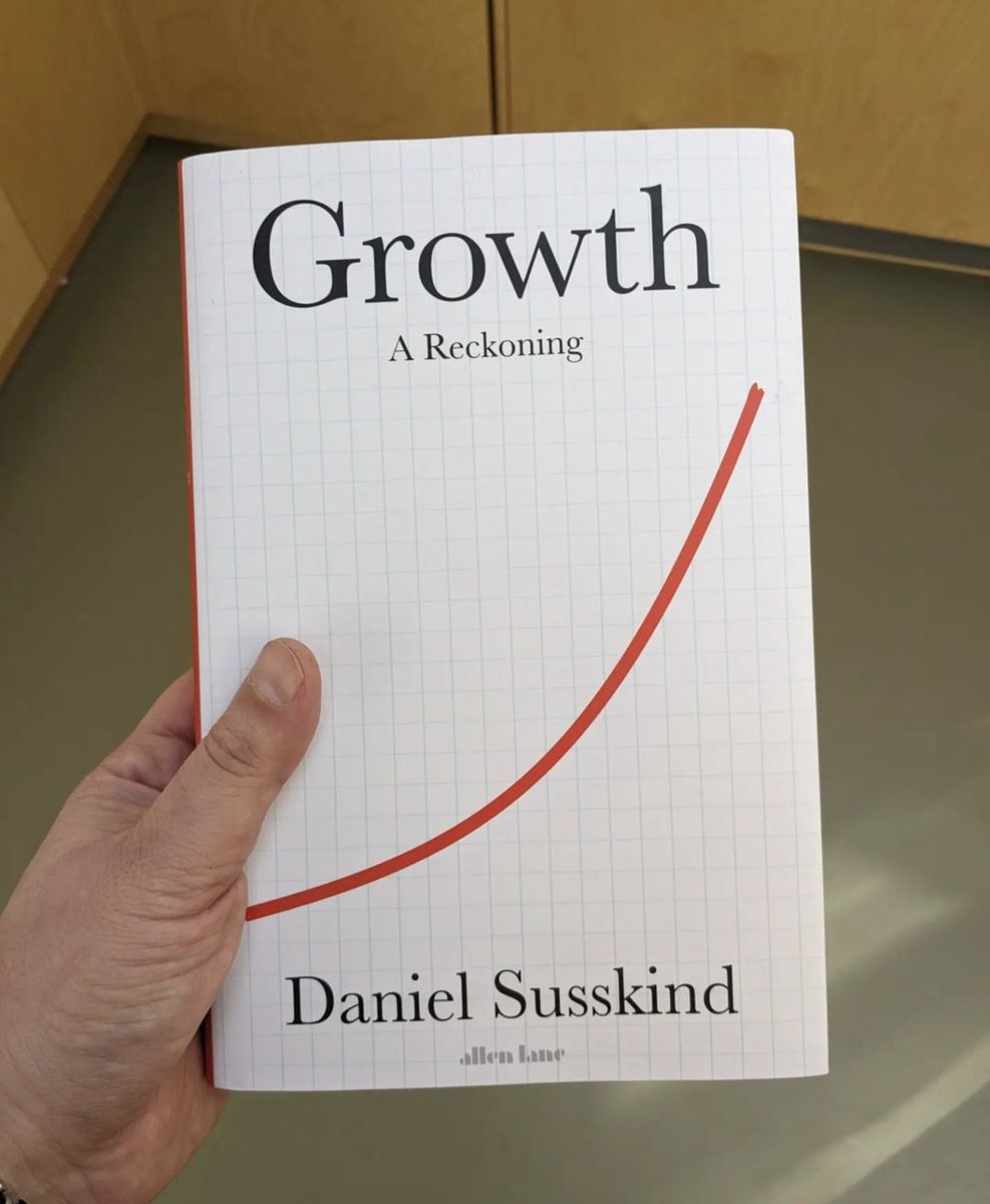 🚨 Launch day is finally here for my new book, GROWTH: A RECKONING! Very excited to discuss the ideas in the weeks to come. 🚨
