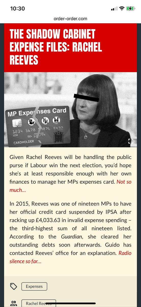 @RachelReevesMP “On your watch” You couldn’t even manage your own credit card 😂🤦‍♀️