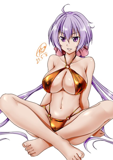 #気温が高いので気が早いが水着絵が見たい 