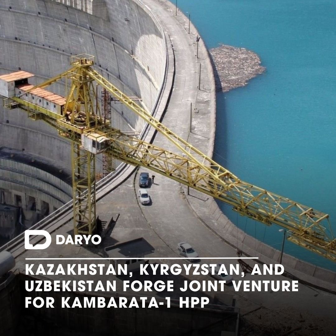 🇰🇿#Kazakhstan, #Kyrgyzstan🇰🇬, and #Uzbekistan🇺🇿 forge joint venture for Kambarata-1 hydropower plant The project will see Kyrgyzstan holding a majority share of 34% in the joint-stock company, with Kazakhstan and Uzbekistan each holding 33%. 👉Details —…