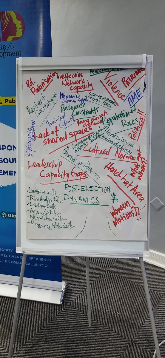 wildtrustzim's tweet photo. #WILDSession: Mapping challenges women councillors face post-election:
🔹Societal expectations
🔹Limited resources
🔹Harassment and intimidation
🔹Lack of training and support networks
Can women leaders overcome cultural barriers & harassment?
@ZESN1 @euinzim https://t.co/PaNeiKSAxe