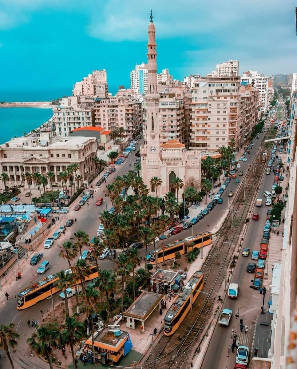 Alexandria, Egypt 🇪🇬, is a historic city founded by Alexander the Great.

It boasts ancient wonders like the Library of Alexandria and the Pharos Lighthouse ruins, along with stunning beaches and a rich cultural heritage.

#ThisIsAfrica #VisitAfrica