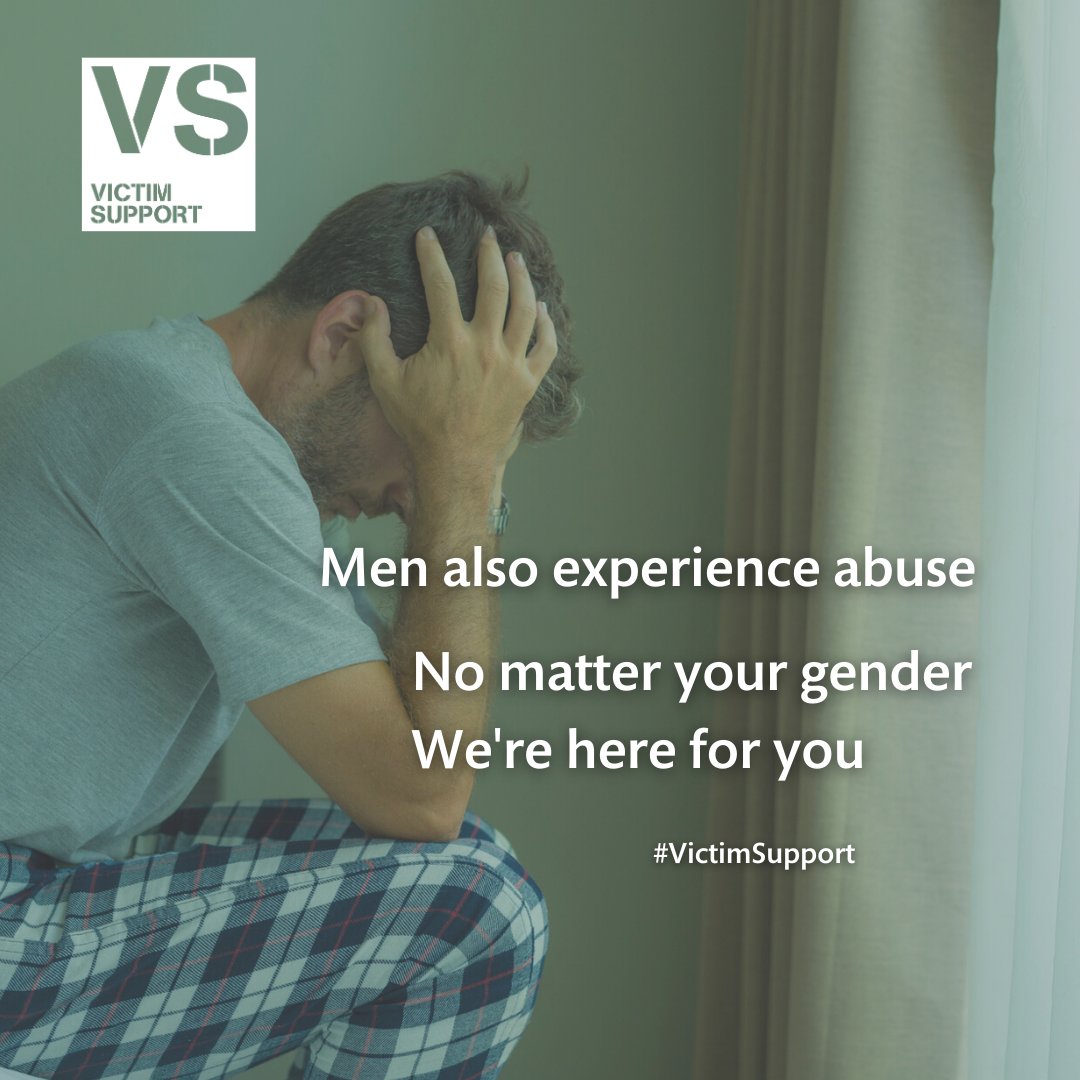 Men also experience domestic abuse it can affect your ability to live life to the fullest. You’re not to blame. Only the perpetrator is at fault. We’re here to support you.
Contact us any time.
Supportline 08 08 16 89 111
victimsupport.org.uk/live-chat
#BrumCharityHour