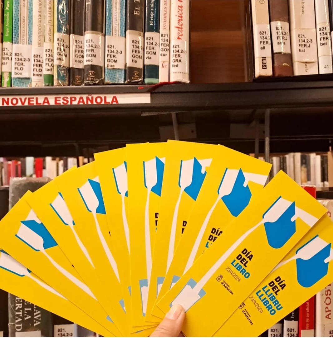 Biblioasturias's tweet photo. Y también tendréis marcapáginas del Día del Libro 2024 en todas las bibliotecas asturianas. A vuestra disposición 🔖🔖🔖🔖🔖🔖🔖🔖🔖🔖🔖🔖#diadelllibro #díadellibru #diadelllibro #Asturies #asturias #marcapaginas #marcalibros @juanjareno https://t.co/oibPag8MnQ