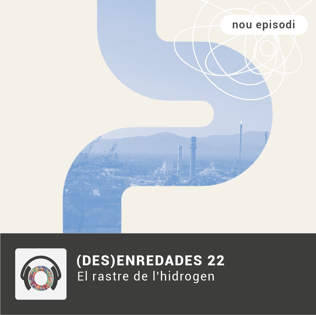 🎙️Nou podcast #Desenredades | El rastre de l'hidrogen En el 22è episodi, seguim el rastre de l'hidrogen. Què és? És realment un vector energètic lliure d'emissions? Qui l'està promovent? Un diàleg amb @JosepNuaCor1992, @MarinaGrosBreto i @rafamarrase. 🎧open.spotify.com/episode/7sGCZP…