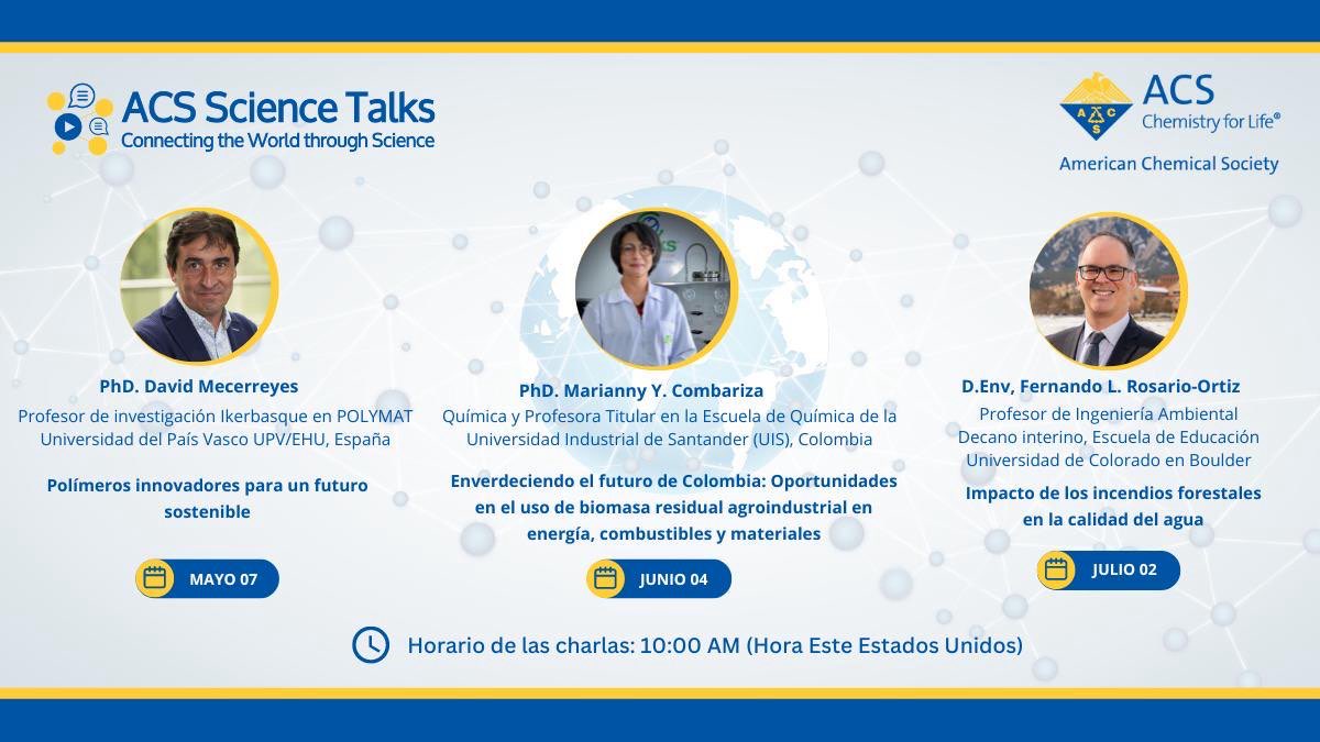 Tres charlas chéveres de la comunidad de Química La colega Marianny de la <a href="/UIS/">UIS</a> destaca en Junio El tema muy oportuno para nuestra America Latina 👏🏽👏🏽👏🏽
