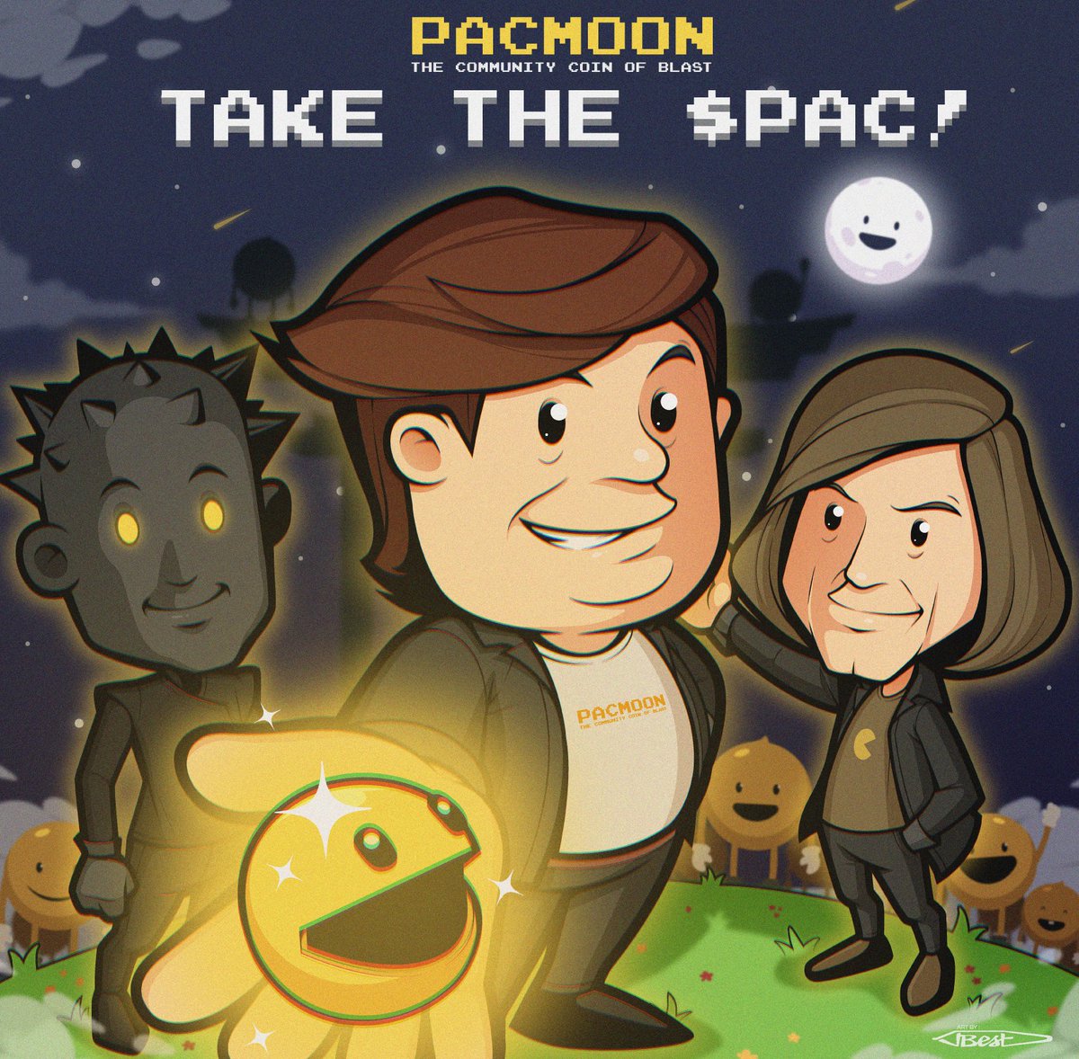 "TAKE THE $PAC, and JOIN US!" 🫱🫲🤝

I hope you all like it. ❤️ 
<a href="/pacmoon_/">Pacmoon</a>  $PAC
