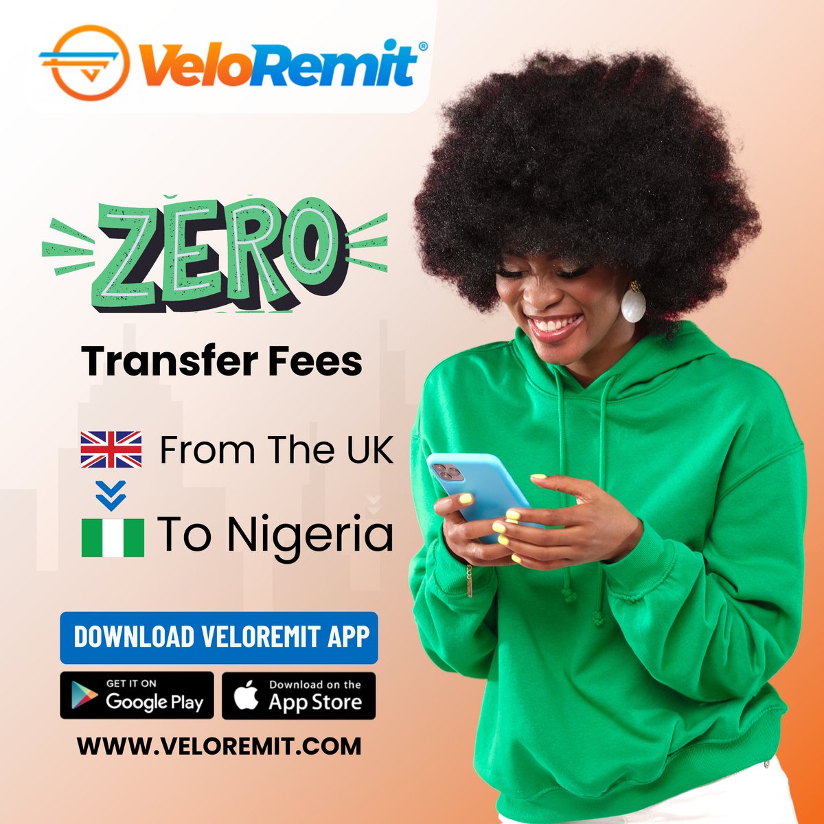 Sending money from the UK to Nigeria? 🇬🇧🇳🇬 Look no further than VeloRemit! Zero fees and fantastic rates await, download today! 💸✨ #veloremit #moneytransfer #UKtoNigeria #zerofees #greatrates #savings #convenient #securetransfers #etioba_velo✅ #nigeriansinuk #DownloadNow
