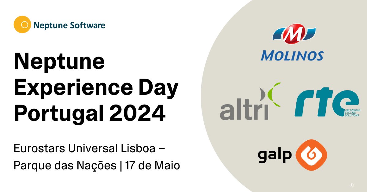 🎙️ Hear directly from those at the forefront of digital innovation at Neptune Experience Day Portugal! Dive into sessions with leaders from Molinos Rios de la Plata, ALTRI, RTE, and GALP. Join us May 17 in Lisboa. #CustomerInsights #NeptuneDXP 🌟📊 okt.to/7Gibr8