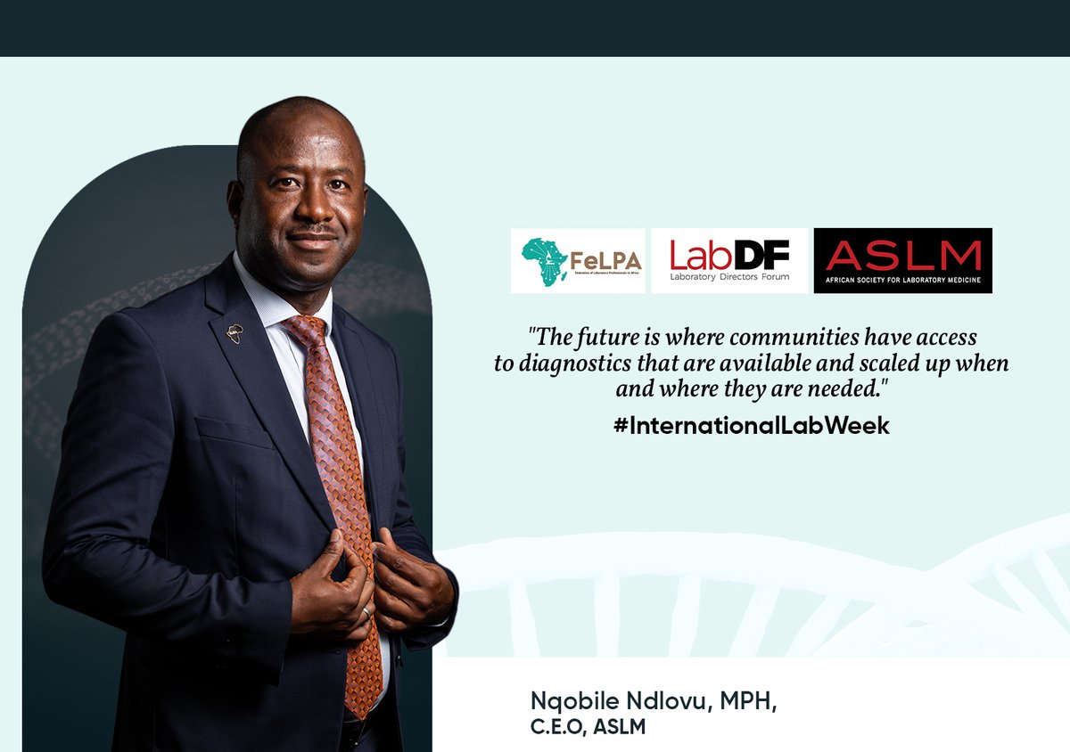 Access is key in unlocking a healthier Africa #InternationalLabWeek
#TheFutureIsLAB