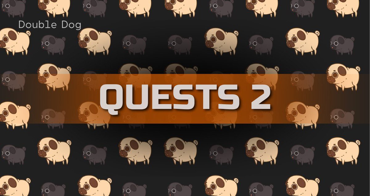 doubledog_meme's tweet photo. ROAD TO TGE QUEST 2! 🚀

• Put Double Dog (https://t.co/SSfOG6VEz6) in your avatar;
• Make a tweet about Double Dog;
• Use the tag #DoubleDog 
• Tag @doubledog_meme @hotdao_ @NEARProtocol 
• Fill out the form (https://t.co/0YKD7mOJKd) https://t.co/JyNZhiW5O2