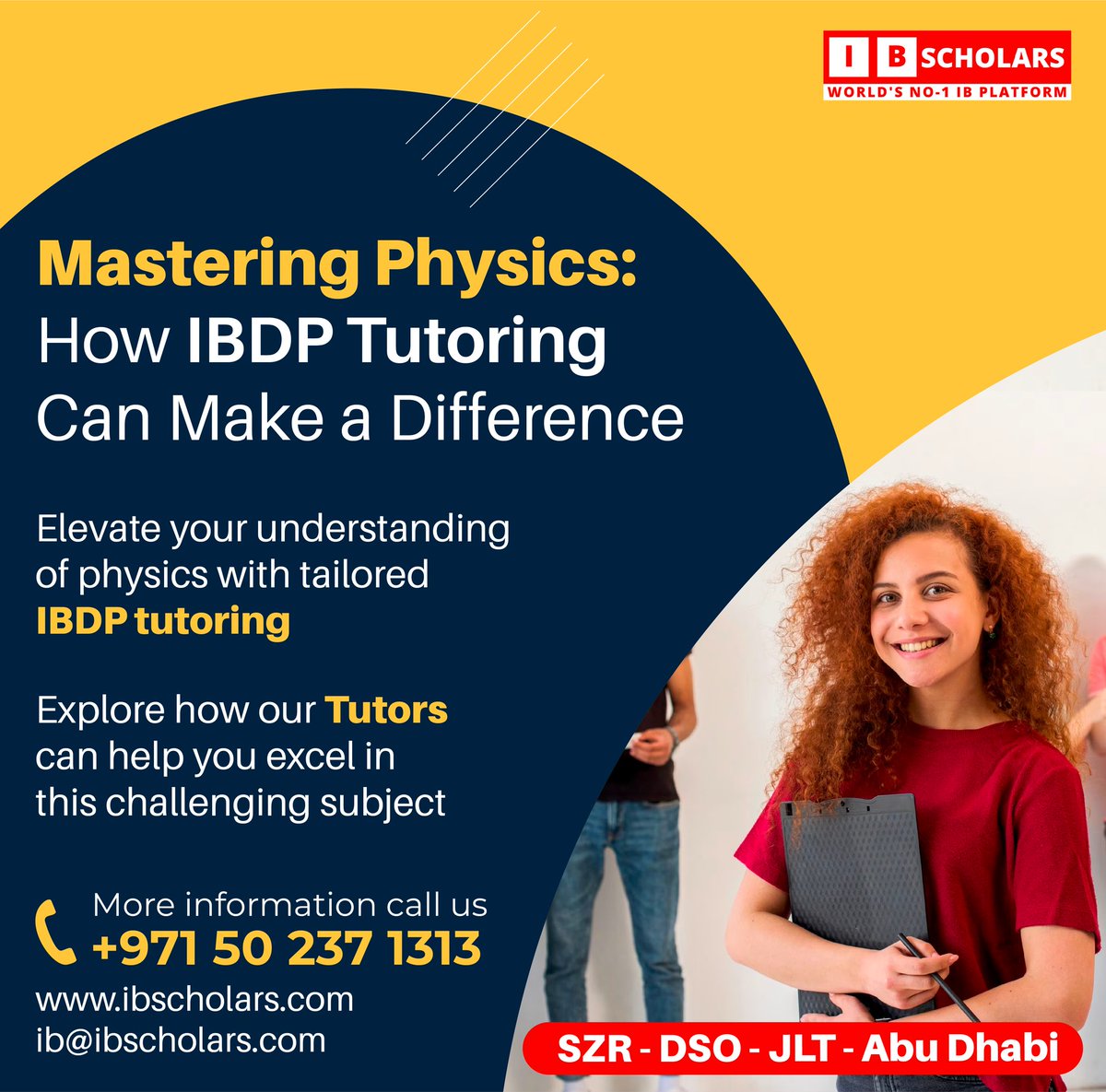 IB Scholars, your trusted source for premier IBDP Physics tutoring in Dubai and Abu Dhabi! 📷📷 Connect with us at 055 956 4344 or visit ibscholars.com 
#IBScholars #PhysicsExcellence #IBDP #DubaiTutoring #AbuDhabiEducation