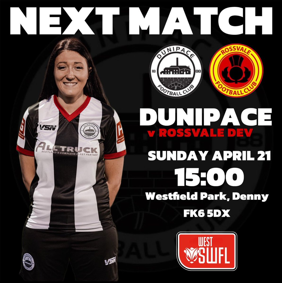 NEXT 🆙⏭️ Last weekend kicked off our 1st of 4 home games in a row, we look forward to hosting @RossvaleFCWomen. MTP ⚫️⚪️